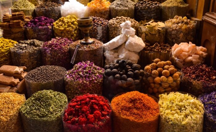 Moroccan couscous with vegetables and meat, a classic dish enjoyed on a package Morocco travel experience."