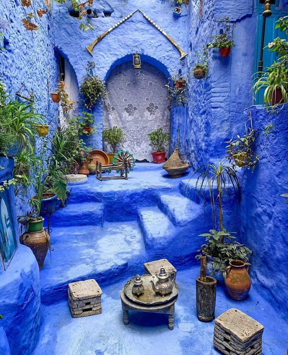 Blue City Morocco tour exploring Chefchaouen blue streets in northern Morocco