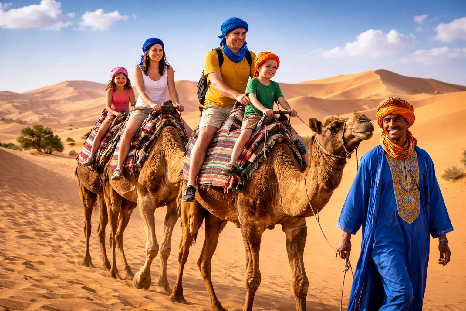 Family adventure in the Sahara excursión en familia en el desierto del Sahara Marruecos