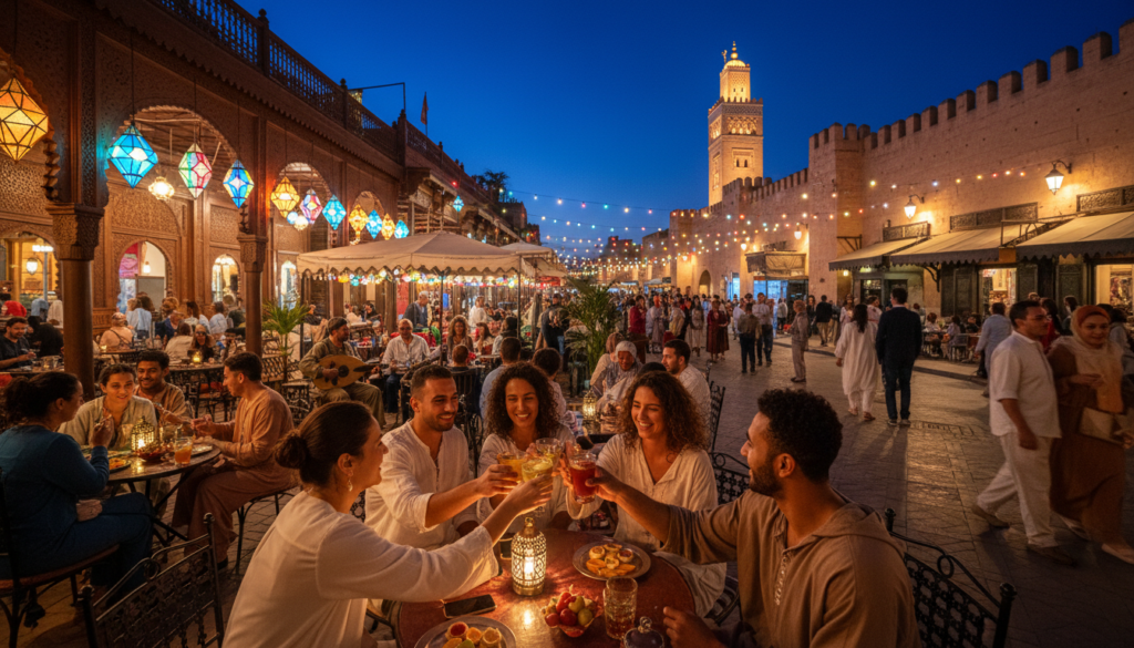 marrakech nightlife scene