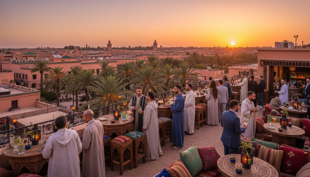 nightlife spots in marrakech