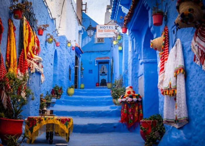 Chefchaouen blue city Morocco