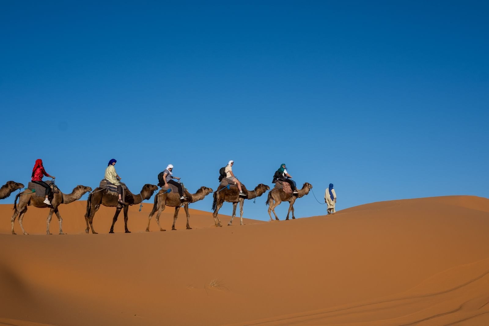 Morocco vacation packages Sahara Desert camel tour