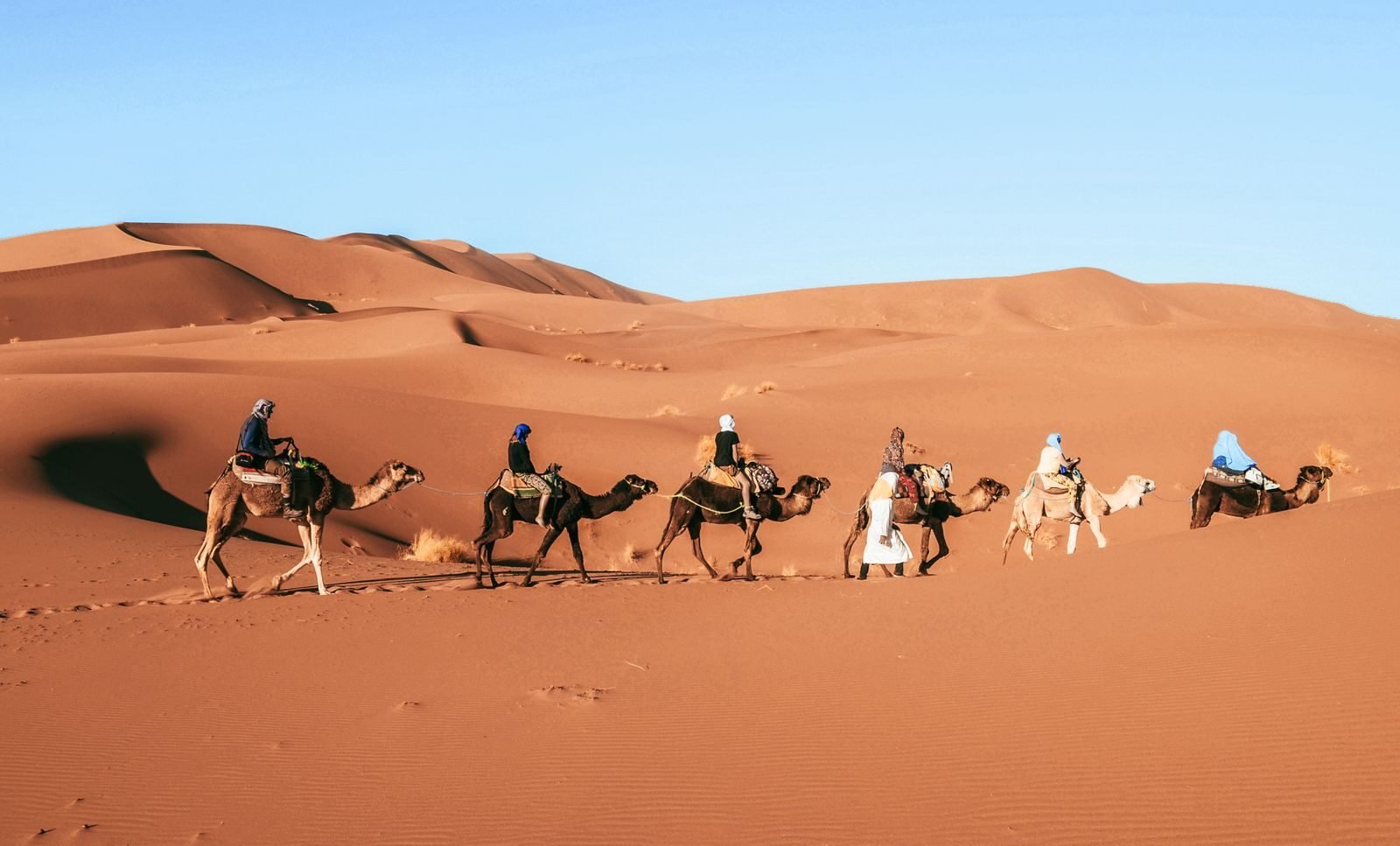 10 Days Tour from Tangier to Marrakech through Chefchaouen, Fes, Merzouga Sahara Desert, Todra Gorge, Ait Ben Haddou and High Atlas Mountai