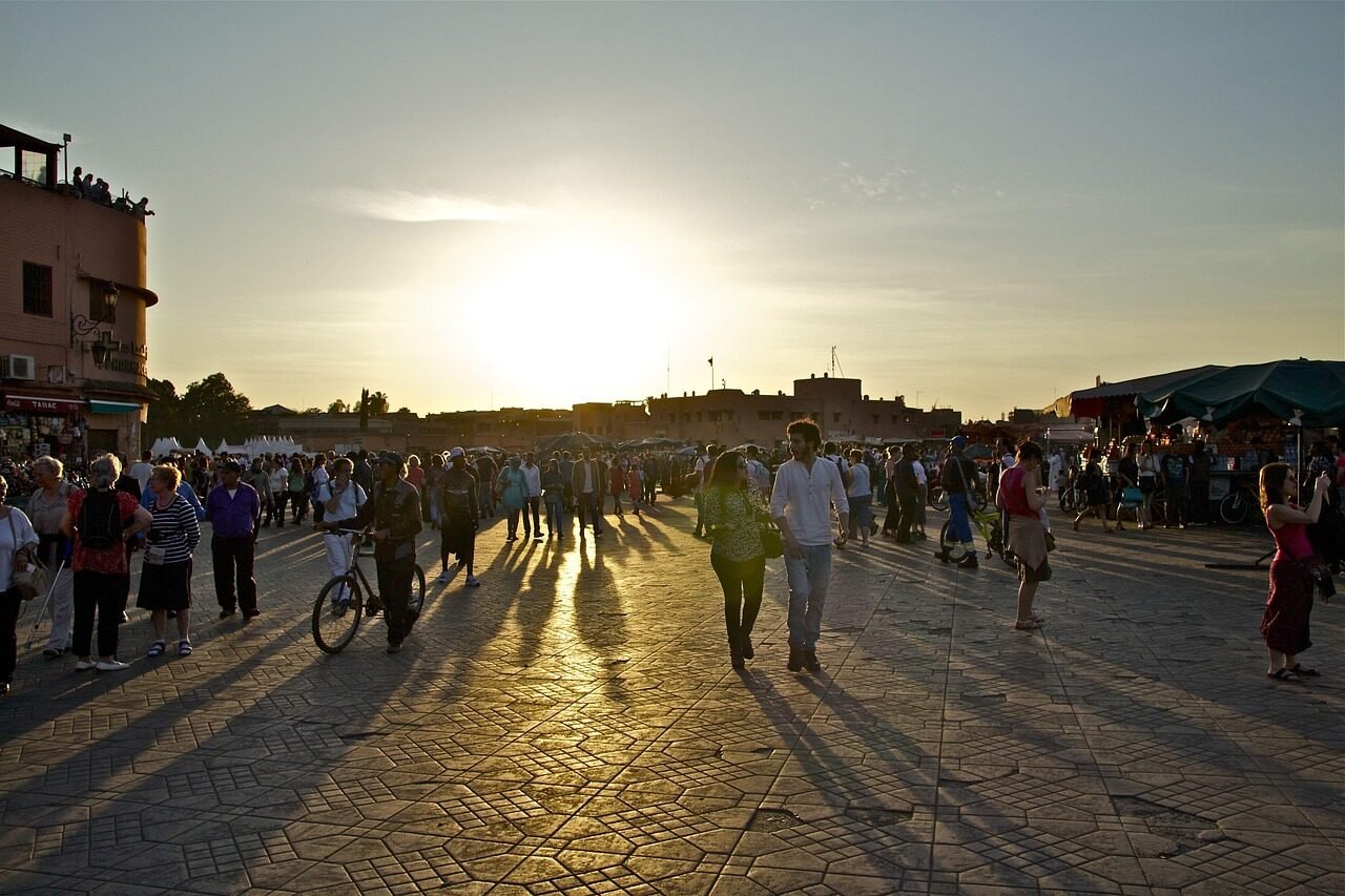 Marrakech Medina and Jemaa el-Fna during a visit to Morocco